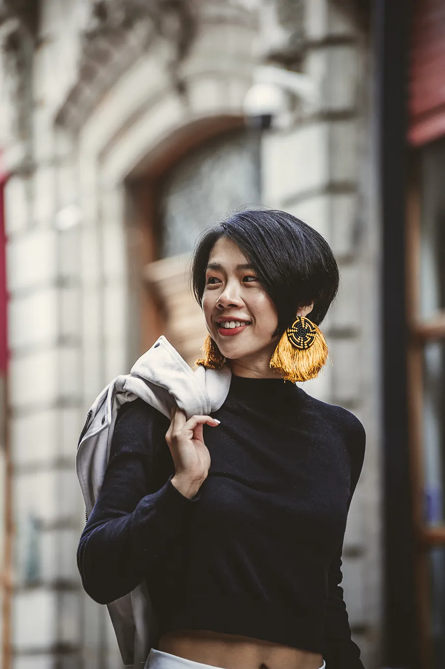 Lifestyle portrait moment